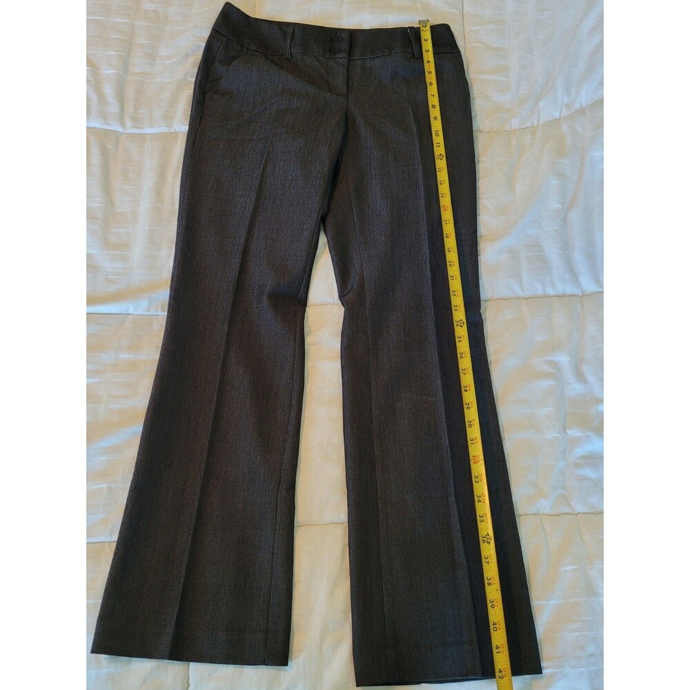 Amanda & Chelsea Dark Gray Career Work Pants Trousers Size 8